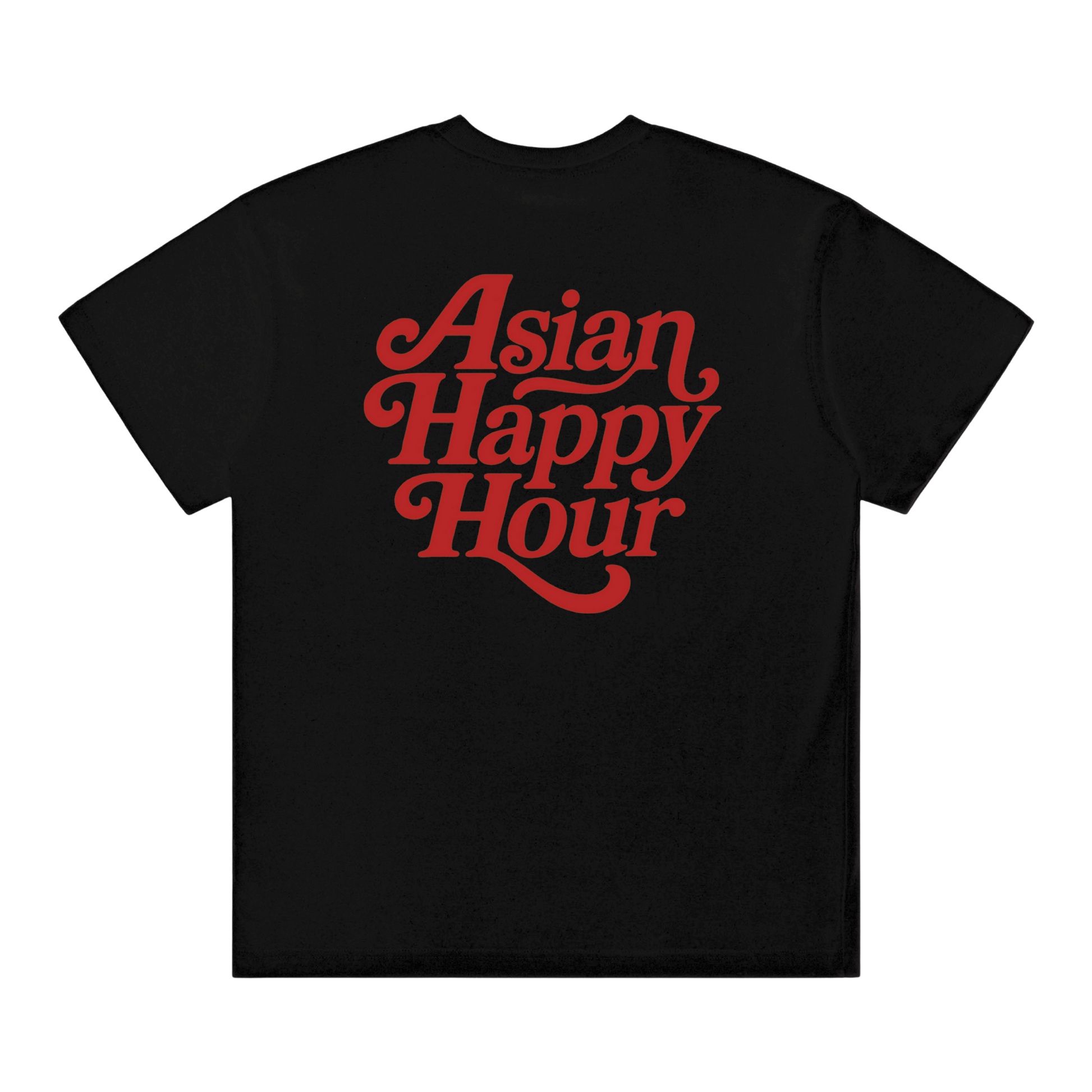 Asian Happy Hour Staple Tee | Black