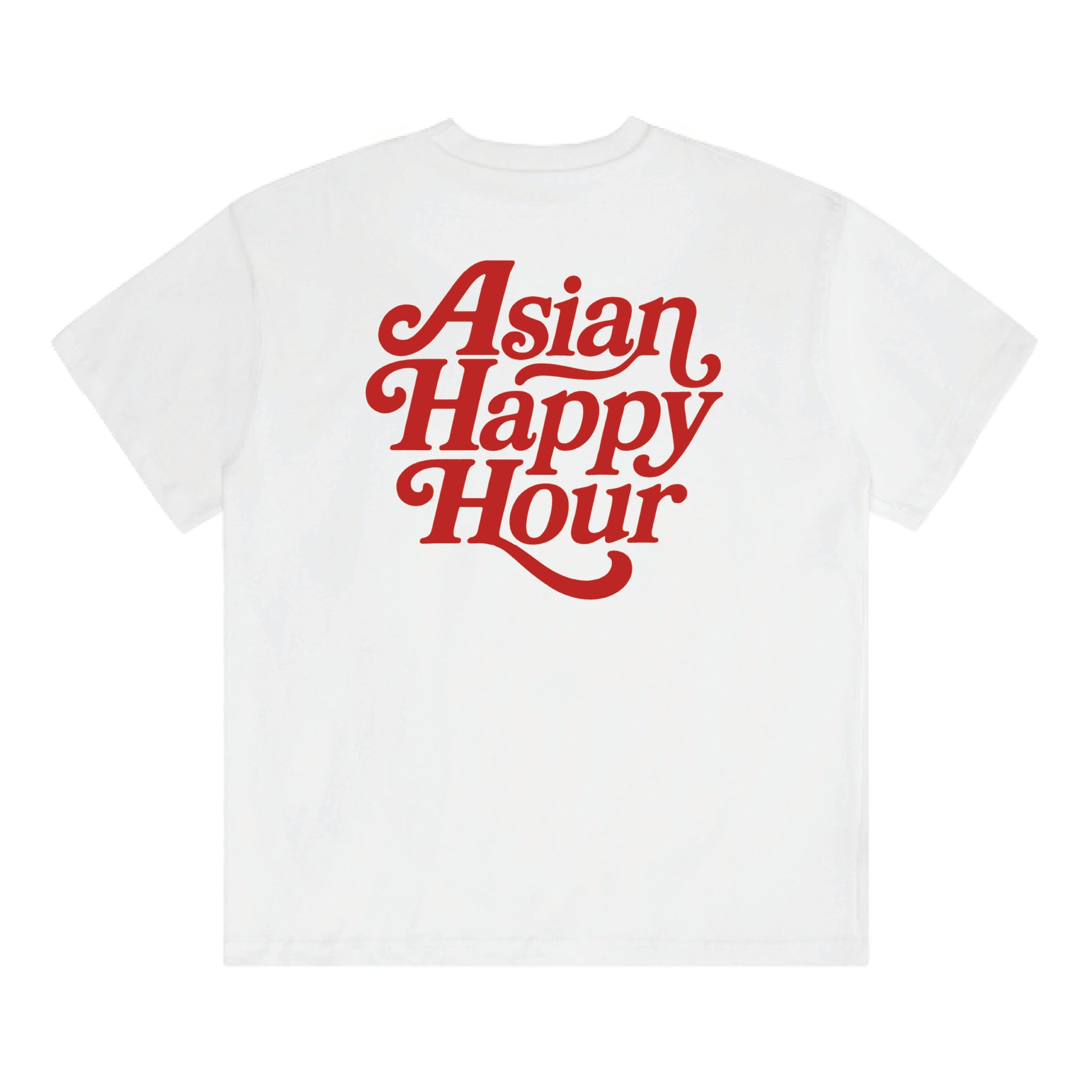 Asian Happy Hour Staple Tee | White
