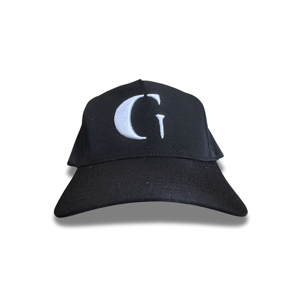007. WATER REPELLENT MULTI-LOGO TRUCKER | Black